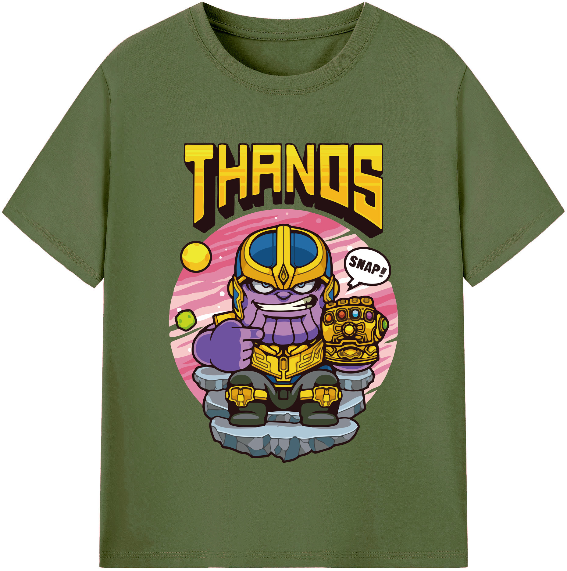 （画像用） アベンジャーズ The Avengers 綿100％半袖Tシャツ（フロントプリント）